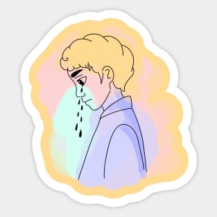 Crying Sticker